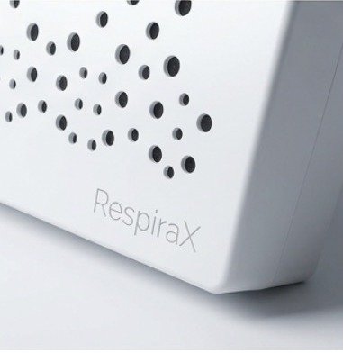 Detalle de la rejilla de RespiraX
